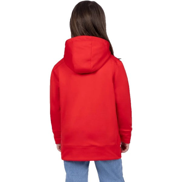 Coton Ouaté Broadcast Tech Junior FXR rouge, de dos