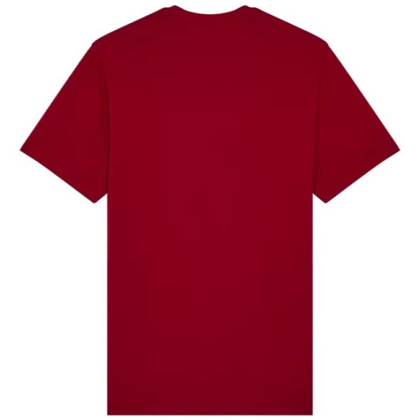 T-Shirt Image Skull Premium Fox rouge, de dos
