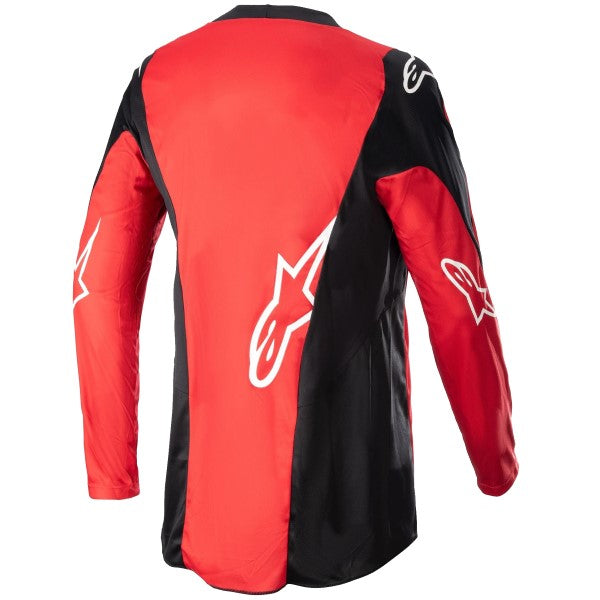 Chandail de Motocross Racer Hoen Alpinestars rouge, de dos