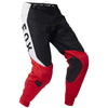 Pantalon de Motocross 360 Divider Fox rouge, de face