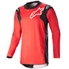 Chandail de Motocross Racer Hoen Alpinestars rouge, de face