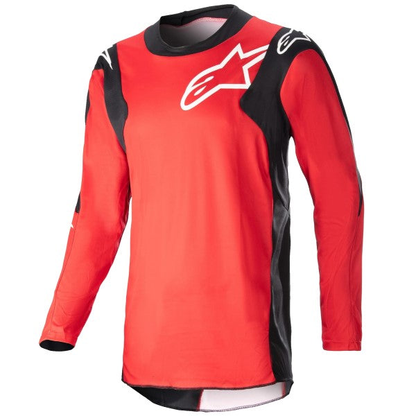 Chandail de Motocross Racer Hoen Alpinestars rouge, de face