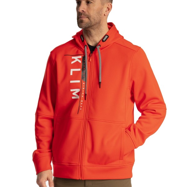 Coton Ouaté Barracks Klim rouge, de face