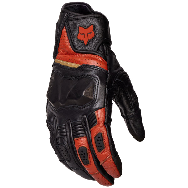Gants de Moto Bomber Pro ADV Fox rouge, dessus