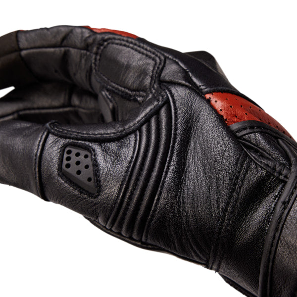 Gants de Moto Bomber Pro ADV Fox rouge, détail pouce