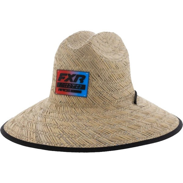 Chapeau de Paille Shoreside FXR rouge et bleu, de 3/4