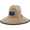 Chapeau de Paille Shoreside Junior FXR rouge et bleu, de 3/4