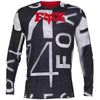 Chandail de Motocross 360 Seventy4 Fox rouge et noir, de face