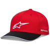 Casquette Rostrum Alpinestars rouge et noir