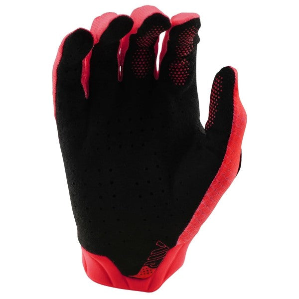 Gants de Motocross Air Mono Troy Lee Designs rouge, paume
