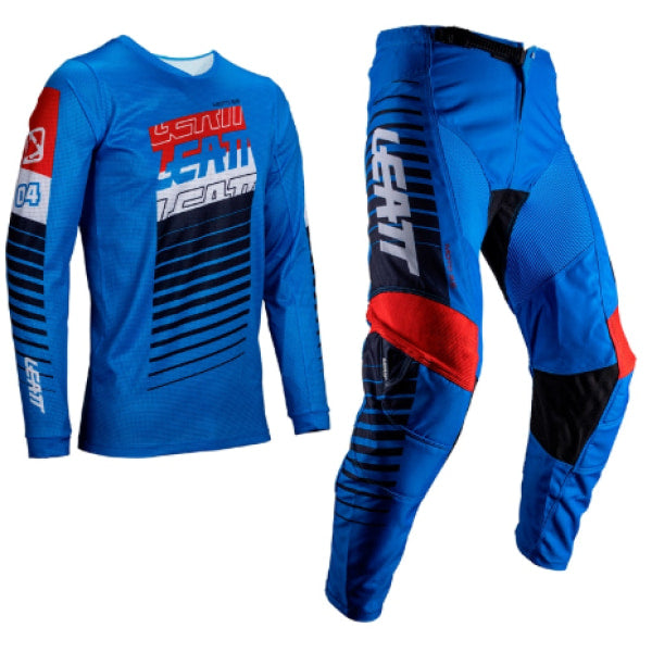 Ensemble de Motocross Ride 3.5 Leatt bleu