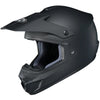 Casque de Motocross CS-MX2 Flat HJC noir, côté gauche