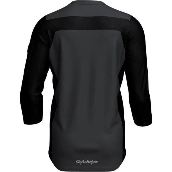 Chandail de vélo Ruckus 3/4 Ride Wings/Troy lee/noir/carbone de dos