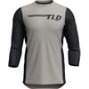 Chandail de vélo Ruckus 3/4 Ride Wings/Troy lee/Gris noir de face