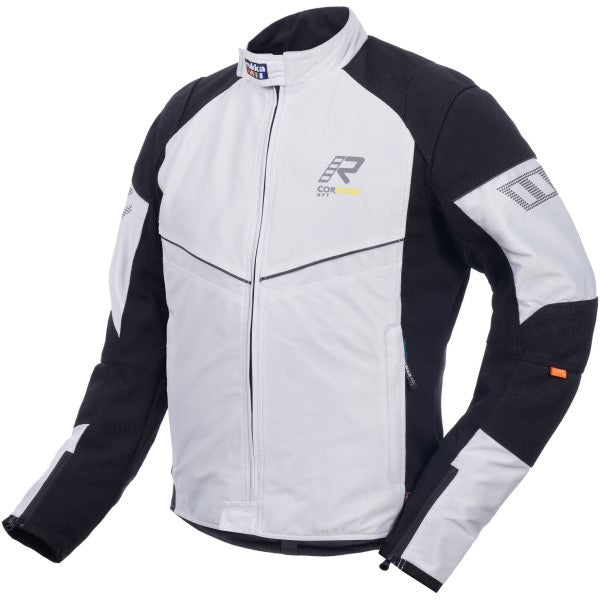 Manteau de Moto Airgobi Gris de droite