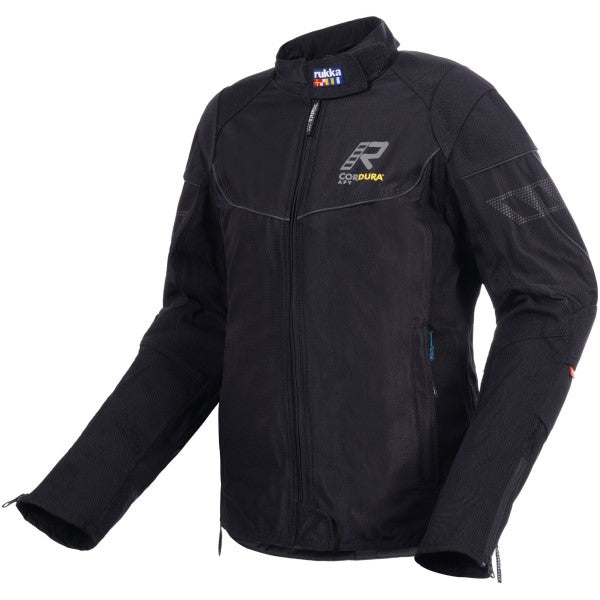 Manteau de Moto Airgobina Femme Noir de droite