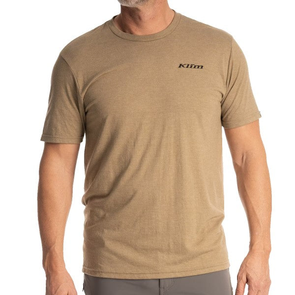 T-Shirt Mountain Peak Tri-blend Klim sable