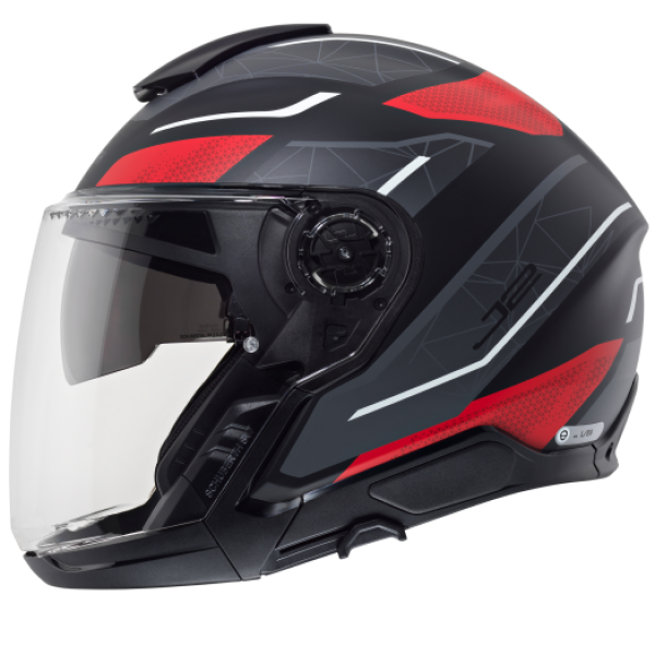 Casque de Moto Modulaire J2 Graphic Sigma