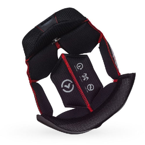 Ensemble Coussinets et Doublure de Casque Moto Eliminator Cool Jade Bell