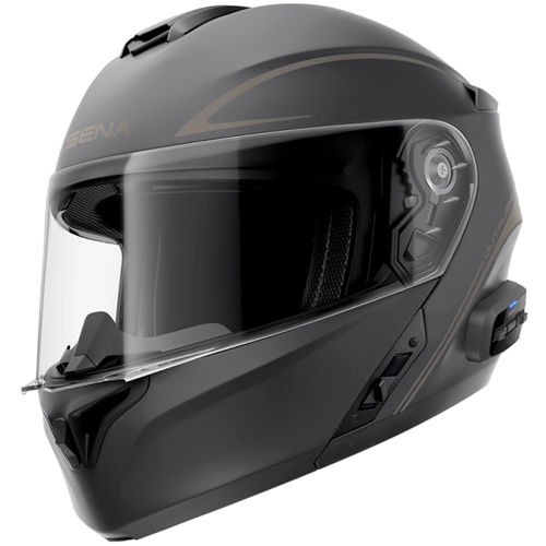 Casque Modulaire de Moto Outrush R Noir Mat