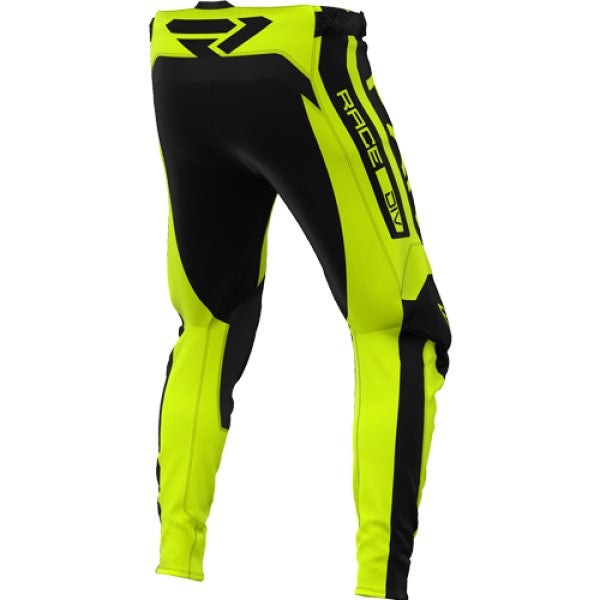 Pantalon de Motocross Contender Jaune Derrière