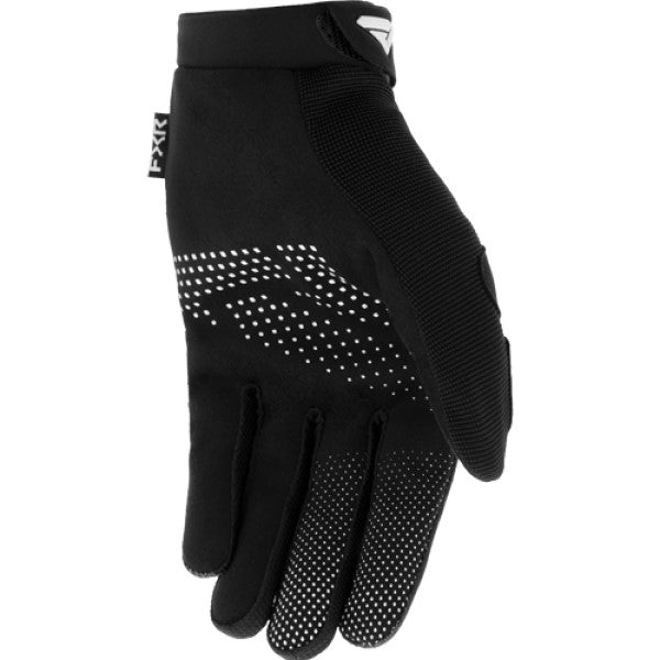 Gants de Motocross Reflex Noir Paume