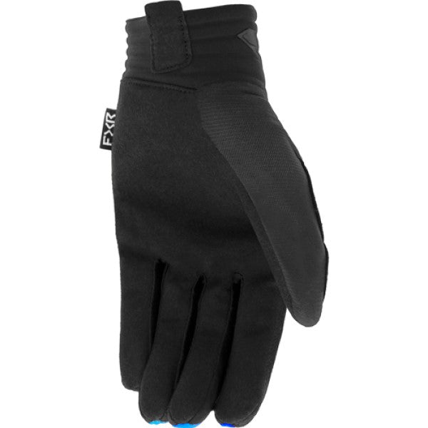 Gants de Motocross Prime Noir/Bleu