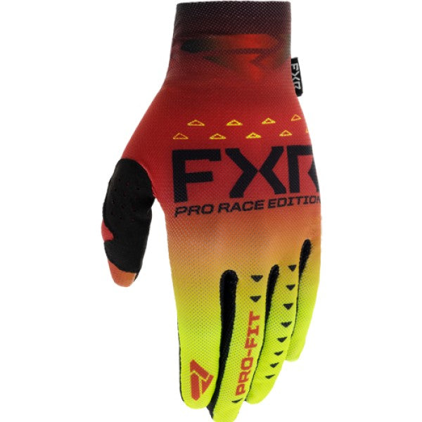 Gants de Motocross Pro-fit Air Rouge/Jaune