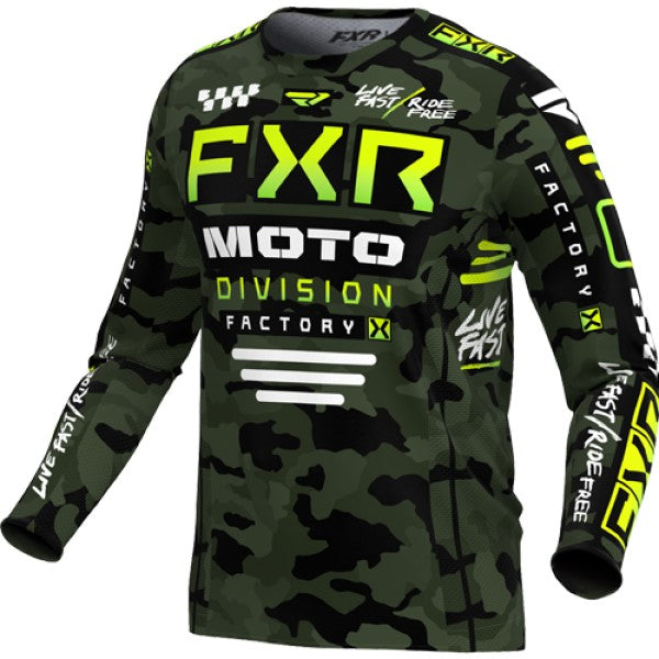 Chandail de Motocross Podium Junior Camo