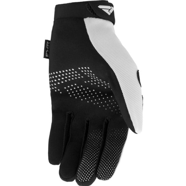 Gants de Motocross Reflex Blanc Paume