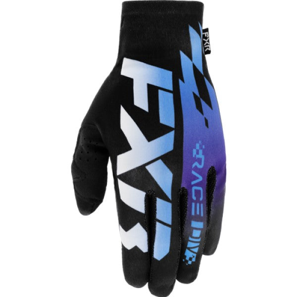 Gants de Motocross Pro-Fit Lite Bleu