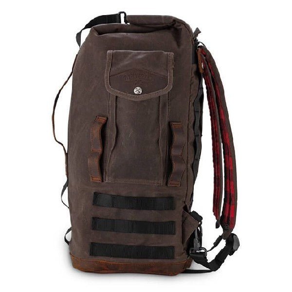 Sac a Dos pour Dossier Passager Burley Brand Brun, de face
