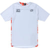 Chandail de vélo Skyline Elemental Manches Courtes/Troy lee/gris blanc de face