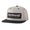 Casquette Speed Style Good Times/Fasthouse / gris noir de face
