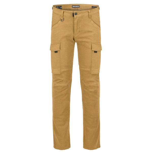 Jean de Moto Pathfinder 2 Cargo Beige, de face