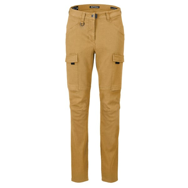 Jean de Moto Pathfinder 2 Cargo Femme Beige