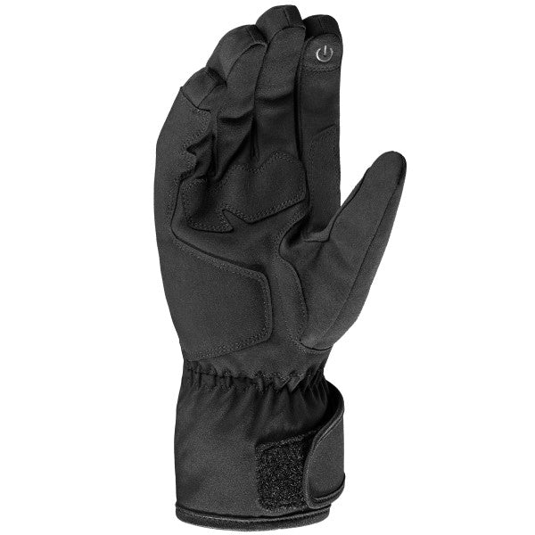 Gants de Moto Underground-KP Femme Noir, Paume