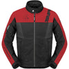 Manteau de Moto Corsa H2Out Rouge/Noir de face