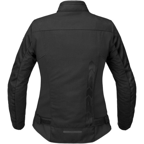Manteau de Moto Corsa H2Out Femme Anthracite de dos