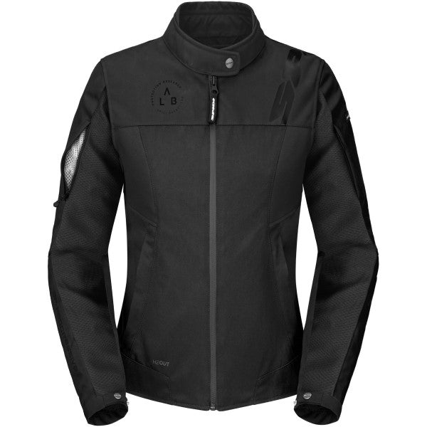 Manteau de Moto Corsa H2Out Femme Anthracite de face