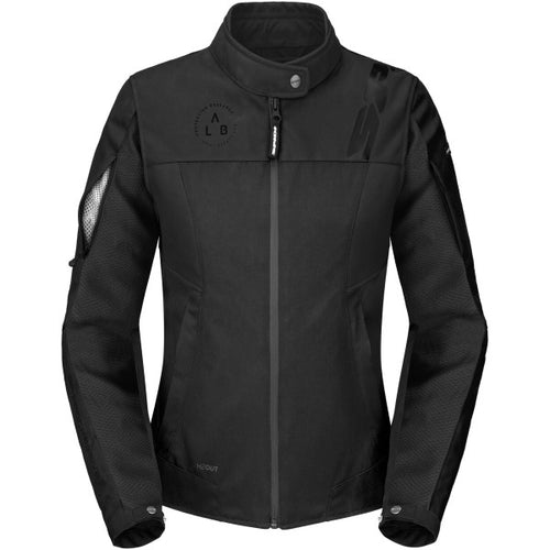 Manteau de Moto Corsa H2Out Femme Anthracite de face