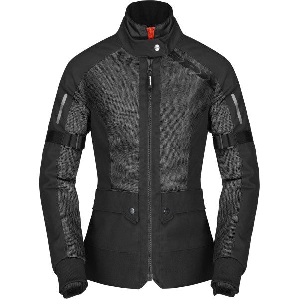 Manteau de Moto Net H2Out Femme Noir de face