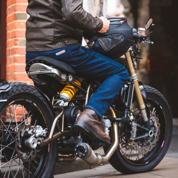 Jean de Moto Spitfire Régulier Bleu