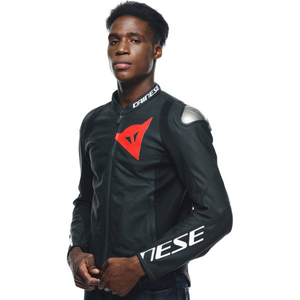 Manteau de Moto Dainese Sportiva Perforé Noir Modèle