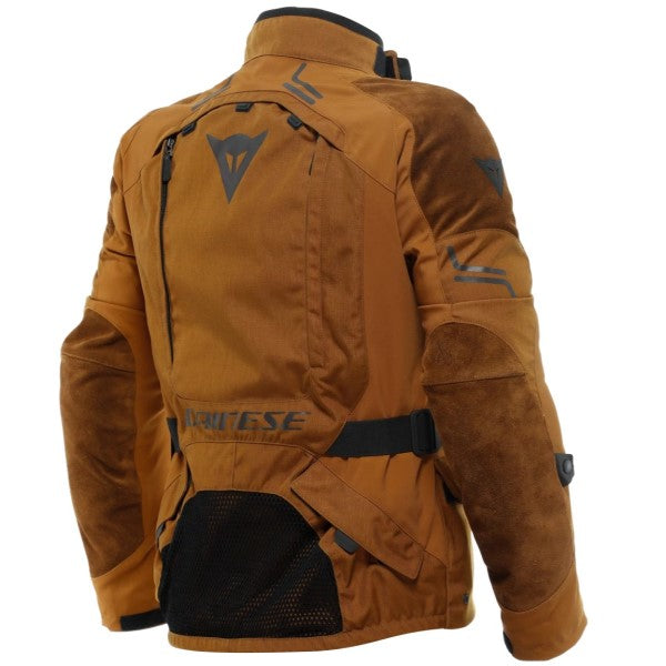 Manteau de Moto Springbok 3L brun de dos