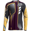 Chandail de vélo Sprint Pro Lowrider- Troy Lee /Gris mauve de face