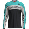 Chandail de vélo Sprint Pro Yo Moto Junior/Troy Lee/ Turquoise de face