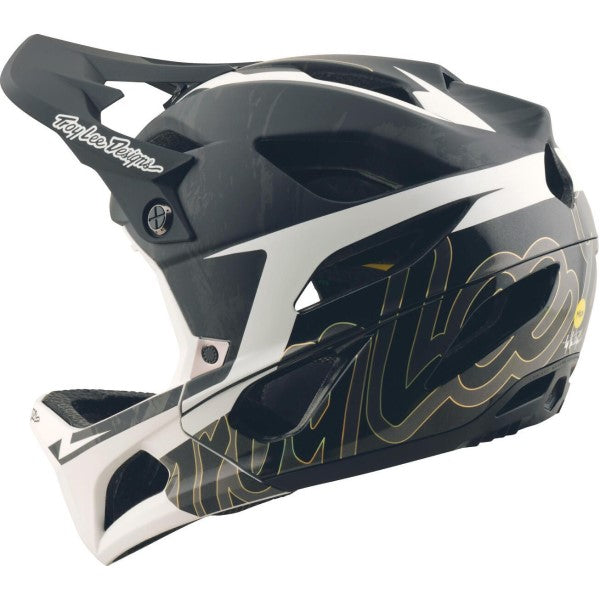 Casque Intégral de Vélo Neauwave Alpine Mips/troylee/noir et blanc de gauche