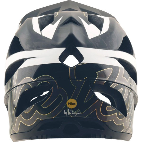 Casque Intégral de Vélo Neauwave Alpine Mips/troylee/noir et blanc arrière