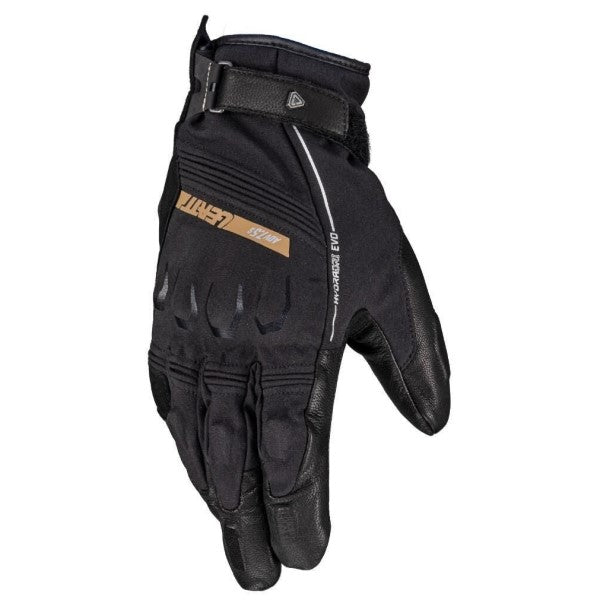 Gants de Moto Adv Subzero 7.5 Courts Leatt Noir Dos